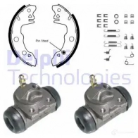 Тормозные колодки DELPHI KP672 3273460191701 R PZTO 944047