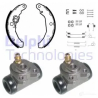 Тормозные колодки DELPHI 944059 3273460135255 KP733 VO9 LE