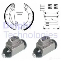 Тормозные колодки DELPHI 3273460136078 KP843 QDE 5UM Ford Orion 3 (EA, GAL) 1990 – 1996