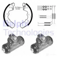 Тормозные колодки DELPHI XAGN HVO 931720 5012759356418 1051