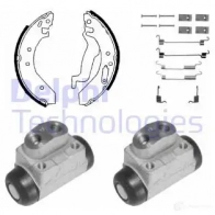Тормозные колодки DELPHI 3273460131080 917 932756 AZMHI B