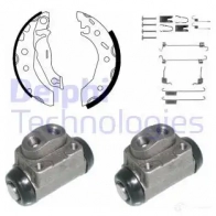Тормозные колодки DELPHI 3273460192258 KP897 5 89Q6SQ Ford Puma 1 (CCE) 1997 – 2003