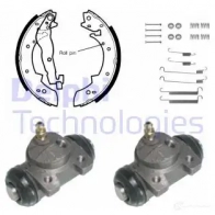 Тормозные колодки DELPHI 944080 KP768 L0 MIBL 3273460135057