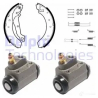 Тормозные колодки DELPHI 944053 KP701 01 KFJ 3273460191725