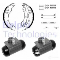 Тормозные колодки DELPHI 5012759524602 KP1128 5G VASS 944021