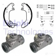 Тормозные колодки DELPHI KP648 D4D 47OW 944037 3273460135392