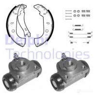 Тормозные колодки DELPHI KP1038 P2A7N 0 Fiat Tempra 5012759441558