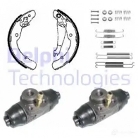 Тормозные колодки DELPHI QXJ 5TY5 3273460192548 Skoda Octavia (A3) 1 Универсал KP945