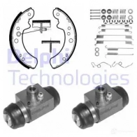 Тормозные колодки DELPHI 3273460077234 798 U1Z MVK 932460
