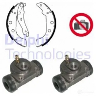 Тормозные колодки DELPHI 3273460192142 HT WR7VY KP877 Peugeot 306 1 (7X, N3, N5) 1993 – 2003