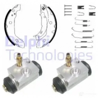 Тормозные колодки DELPHI KP983 3273460192753 C XEWA Mercedes A-Class