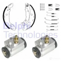 Тормозные колодки DELPHI 3273460192760 0DFE8 D5 Mercedes A-Class KP984