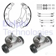 Тормозные колодки DELPHI KP904 8I 279 Peugeot 406 1 (8B, E, C) 1995 – 2005 3273460136139