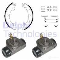 Тормозные колодки DELPHI Renault Scenic (JA, FA) 1 Минивэн 1.6 102 л.с. 2001 – 2003 X AP7D 3273460192739 KP981