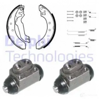 Тормозные колодки DELPHI Ford Orion 3 (EA, GAL) 1990 – 1996 KP739 3273460191770 RE44P V