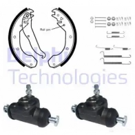 Тормозные колодки DELPHI 3273460192197 KP888 2J9 YD4 Opel