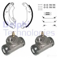 Тормозные колодки DELPHI Peugeot 5 V1CP45 KP1060 5012759356739