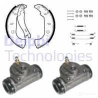 Тормозные колодки DELPHI Fiat Tempra KP761 3273460191862 9 3R1FCR
