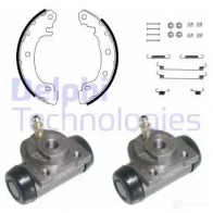 Тормозные колодки DELPHI KP894 Renault Scenic (JA, FA) 1 Минивэн 1.6 102 л.с. 2001 – 2003 3273460136092 8S5 3P3I