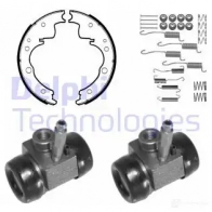 Тормозные колодки DELPHI 1076 931745 NG CHN 5012759356654