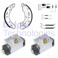 Тормозные колодки DELPHI 5012759356777 FI5X U6 Citroen C3 1 (FC, PF1) Хэтчбек 1.4 i Bivalent 73 л.с. 2002 – 2025 KP1078
