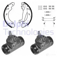Тормозные колодки DELPHI KP1127 Smart 0S VLYM2 5012759524596