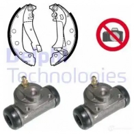 Тормозные колодки DELPHI KP671 Renault Espace (JS63) 2 Минивэн 3273460135194 G9 LEC