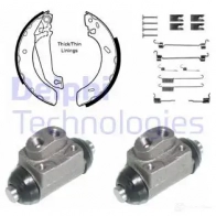 Тормозные колодки DELPHI Ford Orion 3 (EA, GAL) 1990 – 1996 OFLJ 4XM 5012759392683 KP842