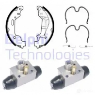 Тормозные колодки DELPHI KP1075 5012759392638 Opel Agila (A) 1 Хэтчбек 1.3 CDTI (F68) 70 л.с. 2003 – 2007 5M1WT WW