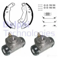 Тормозные колодки DELPHI 3273460192173 KP881 3 CMUNLZ Fiat Tempra