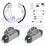 Тормозные колодки DELPHI KP935 3273460192449 Z1 ZF1JY Ford Focus 1 Универсал 1.8 Turbo DI / TDDi 90 л.с. 1999 – 2004