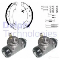 Тормозные колодки DELPHI NBJ97T S KP1064 Renault 5012759356753