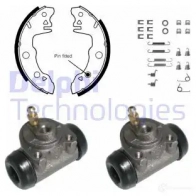 Тормозные колодки DELPHI TQ8B 1 KP659 3273460191664 944040