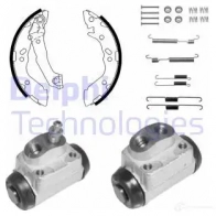 Тормозные колодки DELPHI 5012759433713 6JGY JE 943998 KP1105