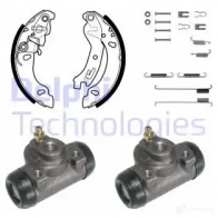 Тормозные колодки DELPHI KP1090 3O FRBOU 5012759413944 Fiat