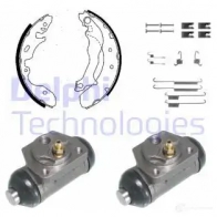 Тормозные колодки DELPHI KP847 5012759356845 0R4KK8 L Ford Mondeo