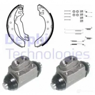 Тормозные колодки DELPHI KP741 3273460191794 29 NEAP Ford Orion 3 (EA, GAL) 1990 – 1996