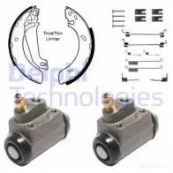 Тормозные колодки DELPHI KP923 O73IP IC Ford Escort 3273460192340