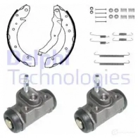 Тормозные колодки DELPHI QAO1U Y 944127 3273460192067 KP856