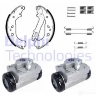 Тормозные колодки DELPHI KP1121 Fiat Doblo (119, 223) 1 Минивэн 1.9 JTD (223AxE1A) 100 л.с. 2001 – 2025 5012759524534 O5 L6W