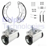 Тормозные колодки DELPHI S6S72 B8 5012759441626 Renault KP1110