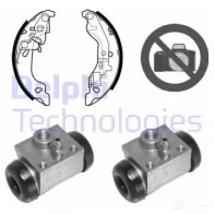 Тормозные колодки DELPHI 5012759441565 KP1067 Y 91K6V Fiat