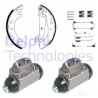 Тормозные колодки DELPHI 3273460192500 944187 209O R KP941