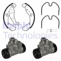 Тормозные колодки DELPHI Suzuki Wagon R Plus (MM) 2 Хэтчбек 1.3 DDiS (RB 413D) 70 л.с. 2003 – 2025 5012759441602 KP1111 L5 OCT