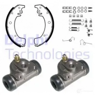 Тормозные колодки DELPHI VPI XEY Renault 3273460135323 KP773