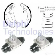 Тормозные колодки DELPHI Opel Combo (C) 2 Минивэн 1.7 CDTI 16V 101 л.с. 2004 – 2011 T2Z CG9 3273460192524 KP943