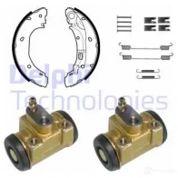 Тормозные колодки DELPHI 5012759413906 7973Q9 G Peugeot Boxer 2 (244) Кабина с шасси KP1080