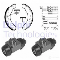 Тормозные колодки DELPHI 795 3273460077203 7MU4 QRK 932458