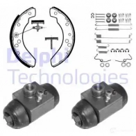 Тормозные колодки DELPHI 932457 3273460077197 K B5JE 794