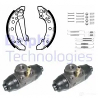 Тормозные колодки DELPHI Seat KP791 FB 4ZTC 3273460191916